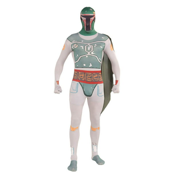 Star Wars Adults Fancy Dress Sci-Fi 2nd Skin Bodysuit Mens Movie Costume Outfit 